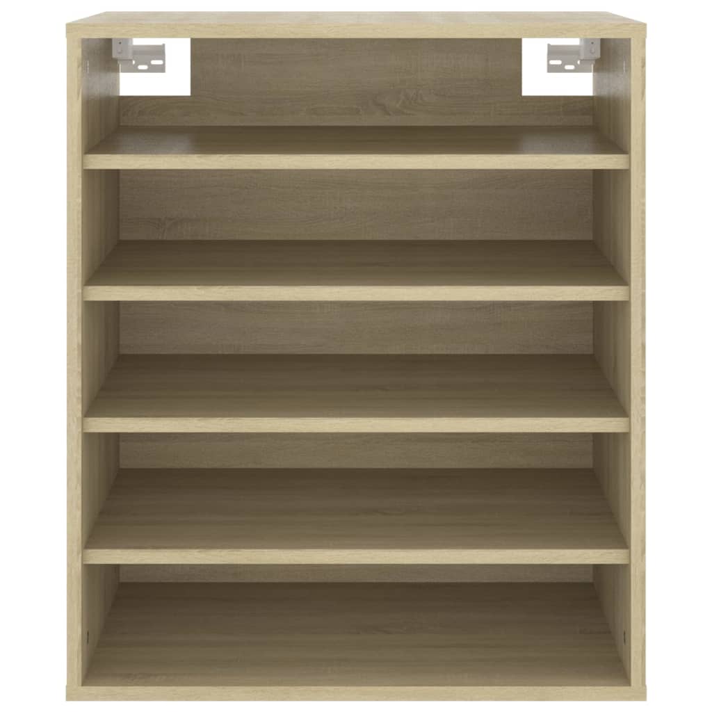 Schuhschrank Sonoma-Eiche 60x35x70 cm Holzwerkstoff