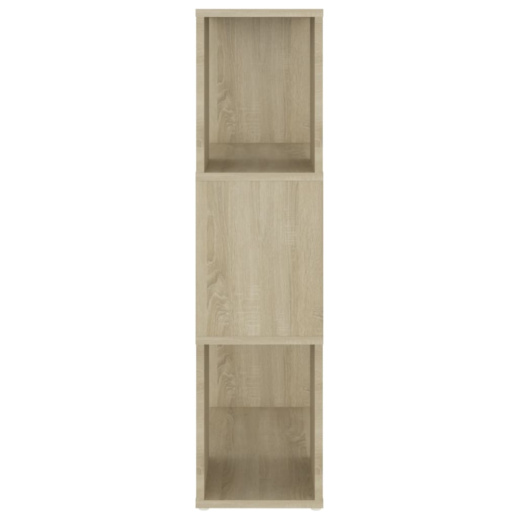 Bücherregal Raumteiler Sonoma-Eiche 60x24x94 cm Holzwerkstoff