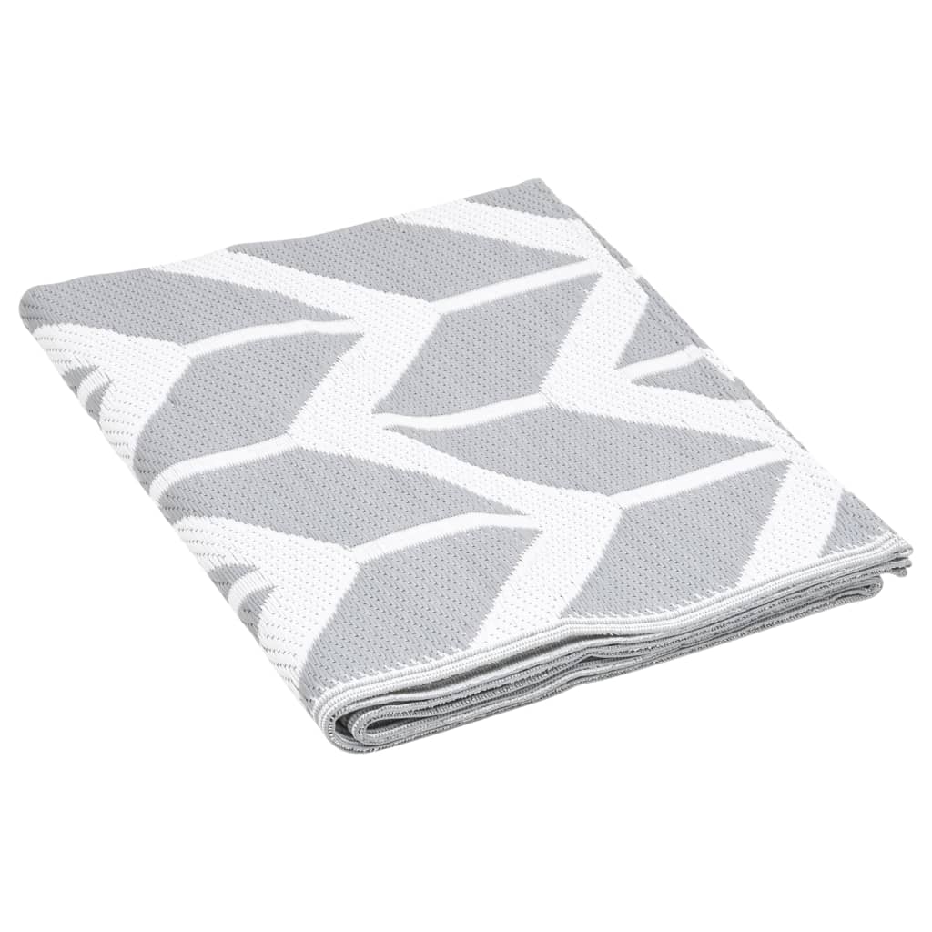 Outdoor-Teppich ARAKIL Grau 160x230 cm PP