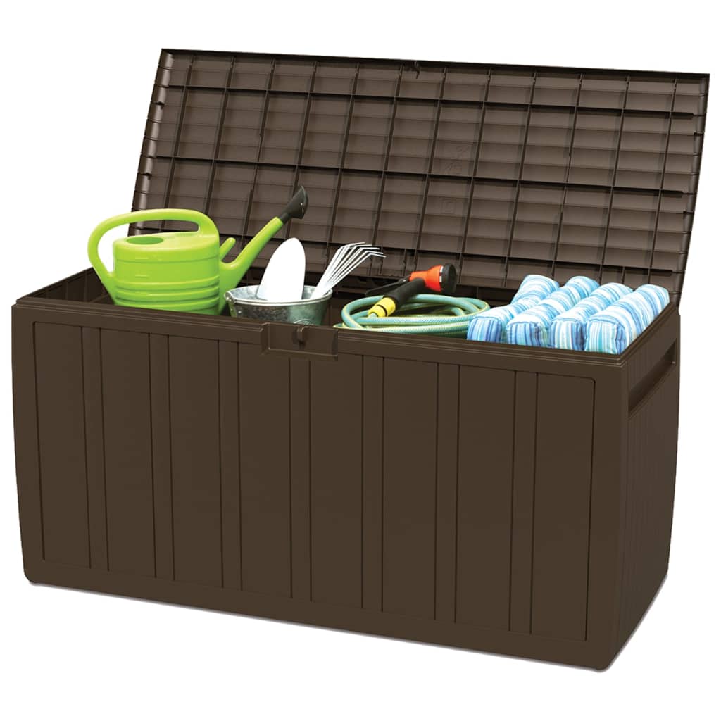 Kissenbox Braun 117x45,5x57,5 cm 270 L