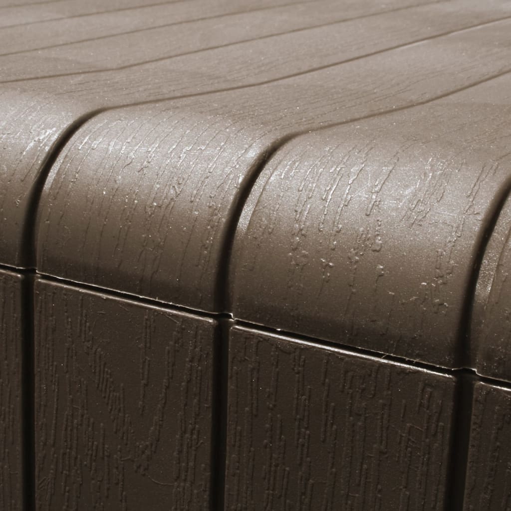 Kissenbox Braun 117x45,5x57,5 cm 270 L