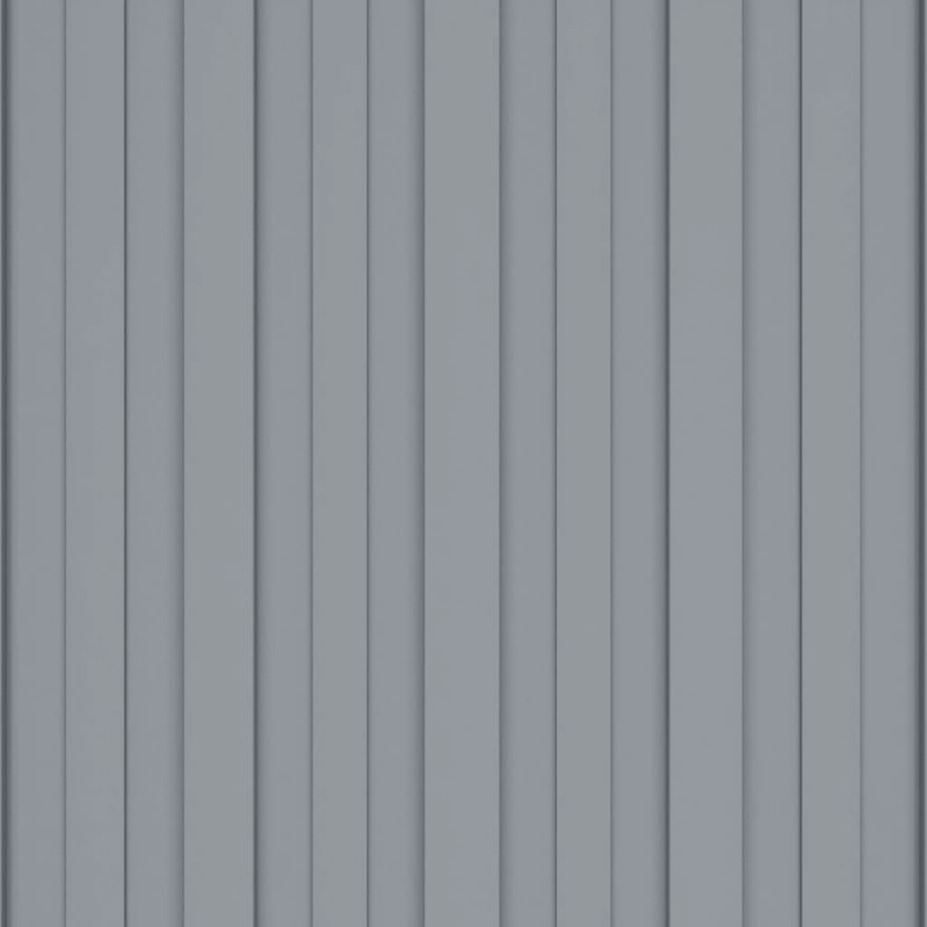 Dachpaneele 36 Stk. Verzinkter Stahl Silbern 80x45 cm