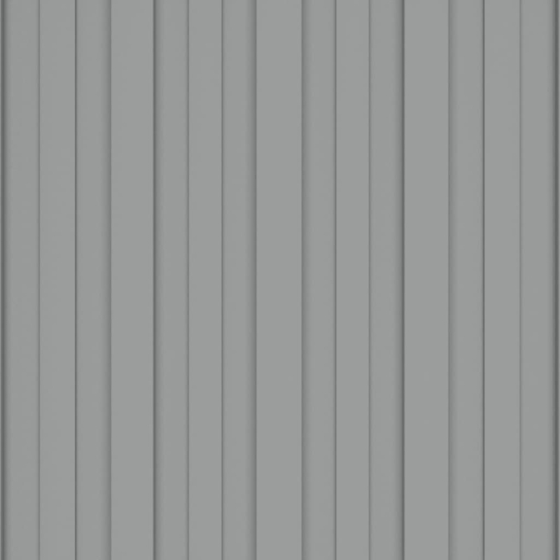 Dachpaneele 36 Stk. Verzinkter Stahl Grau 100x45 cm