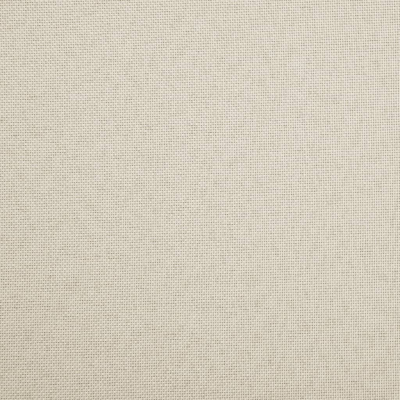 Hocker mit Stauraum 2 Stk. Cremeweiß Leinenoptik