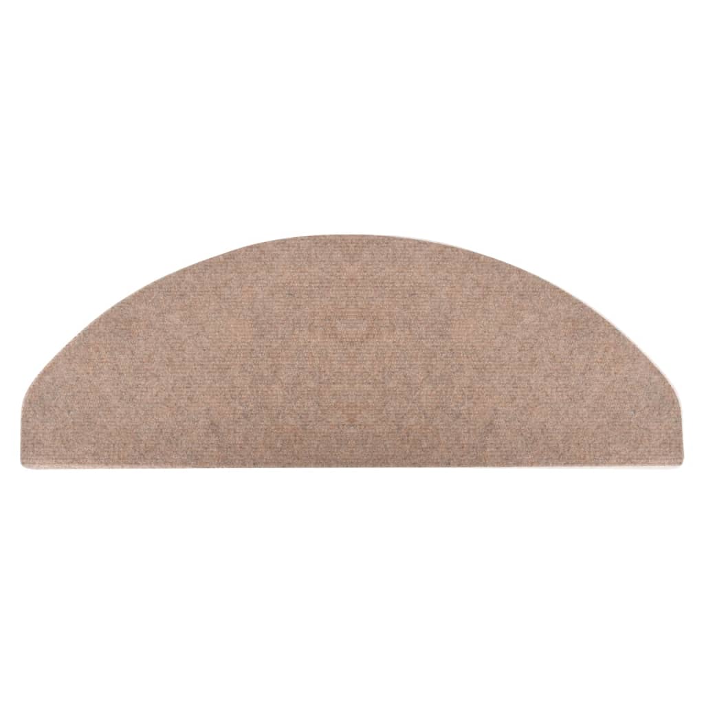 Stufenmatten Selbstklebend 15 Stk. 65x22,5x3,5 cm Beige