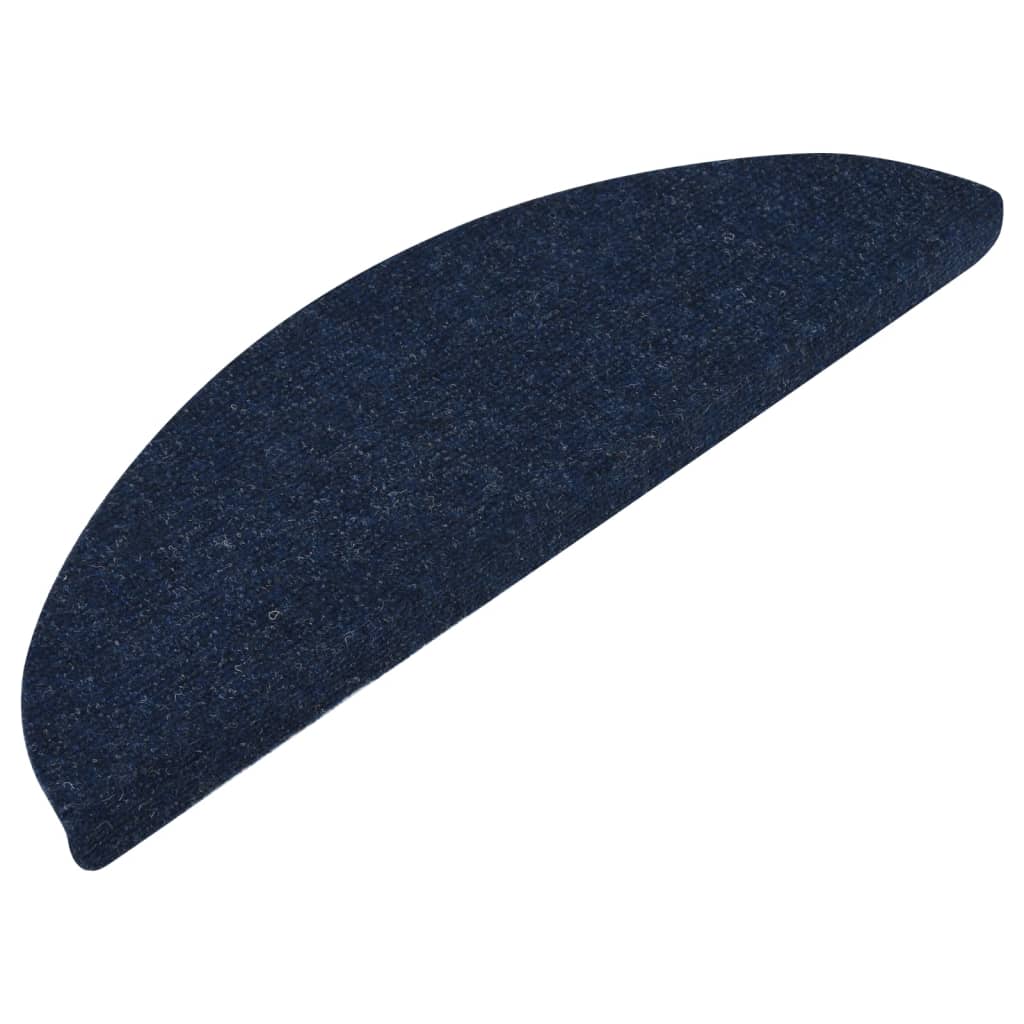 Stufenmatten Selbstklebend 15 Stk. 65x22,5x3,5 cm Blau