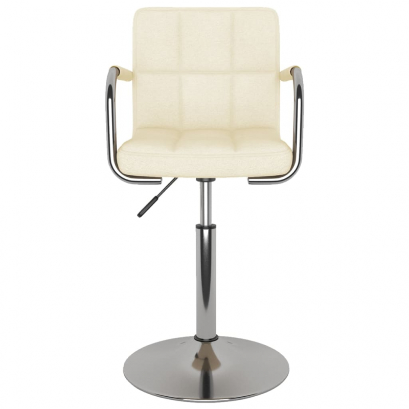 Esszimmerstuhl Creme Stoff