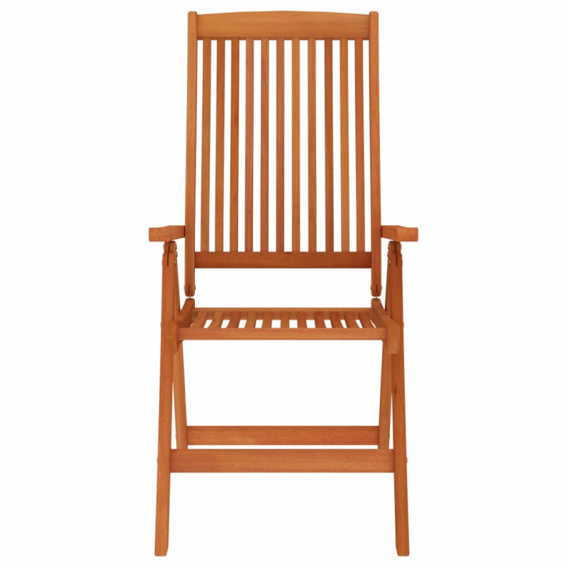 Klappbare Gartenstühle 6 Stk. Massivholz Eukalyptus