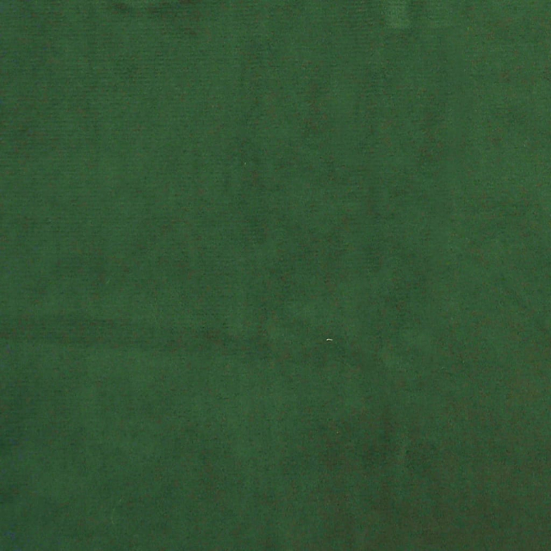 Runder Aufbewahrungshocker Grün Samt