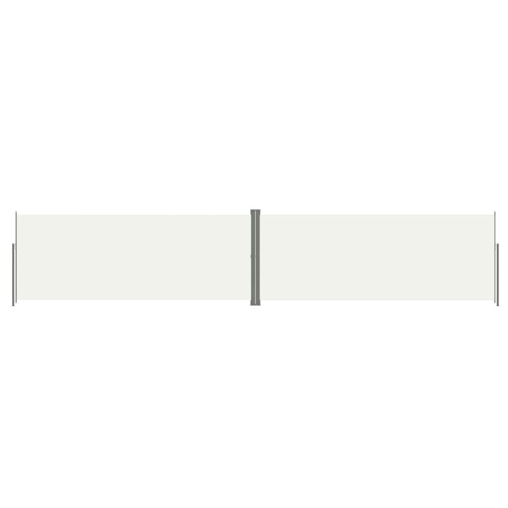 Seitenmarkise Ausziehbar Creme 200x1000 cm