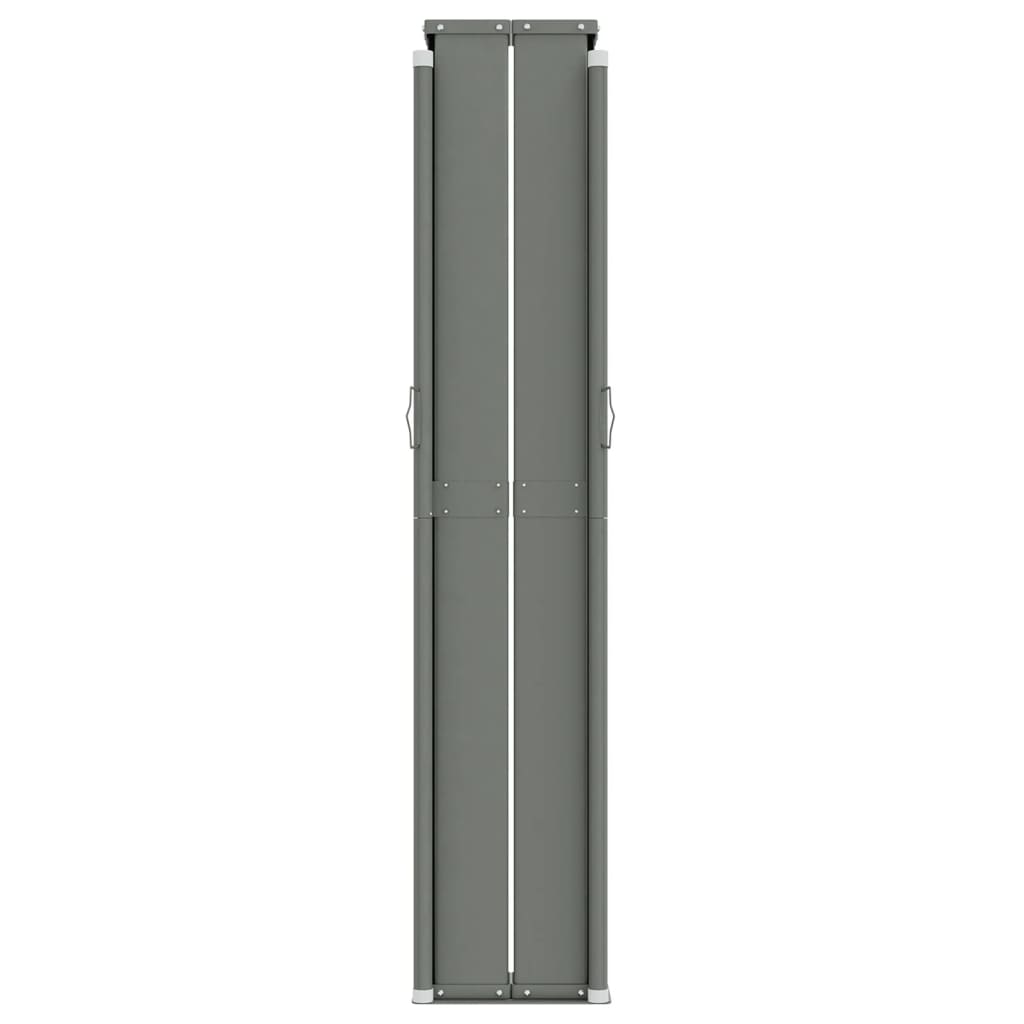 Seitenmarkise Ausziehbar Blau 117x1200 cm