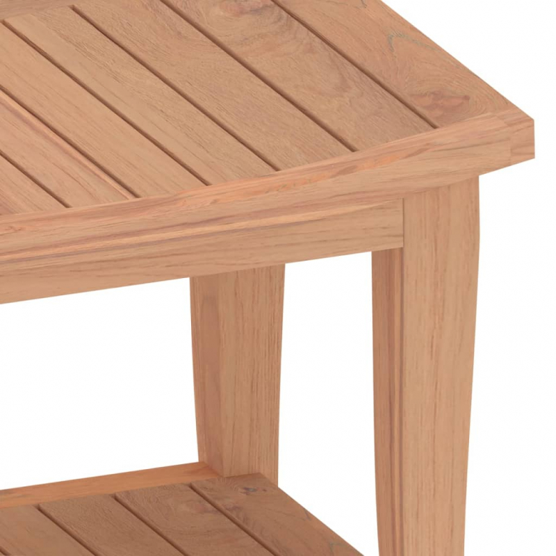 Badezimmer-Beistelltisch 50x35x45 cm Massivholz Teak
