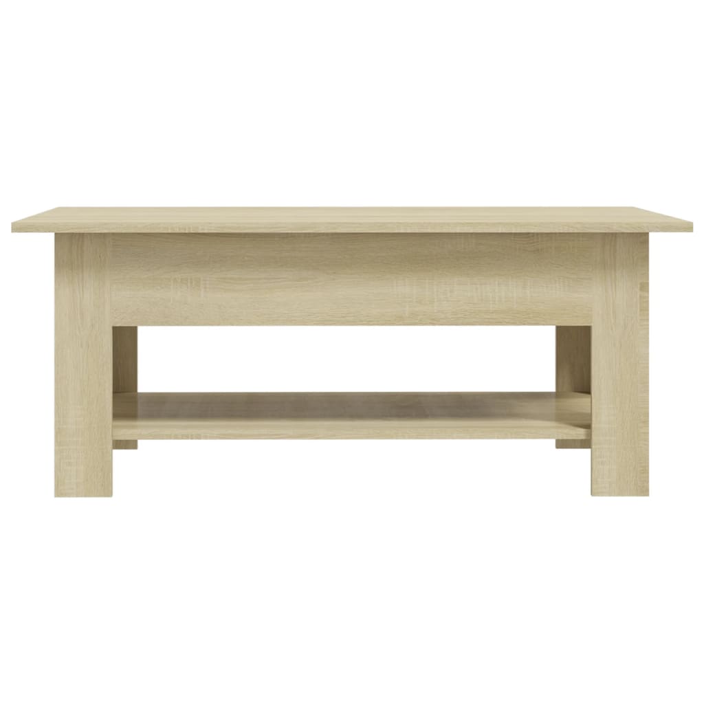 Couchtisch Sonoma-Eiche 102x55x42 cm Holzwerkstoff