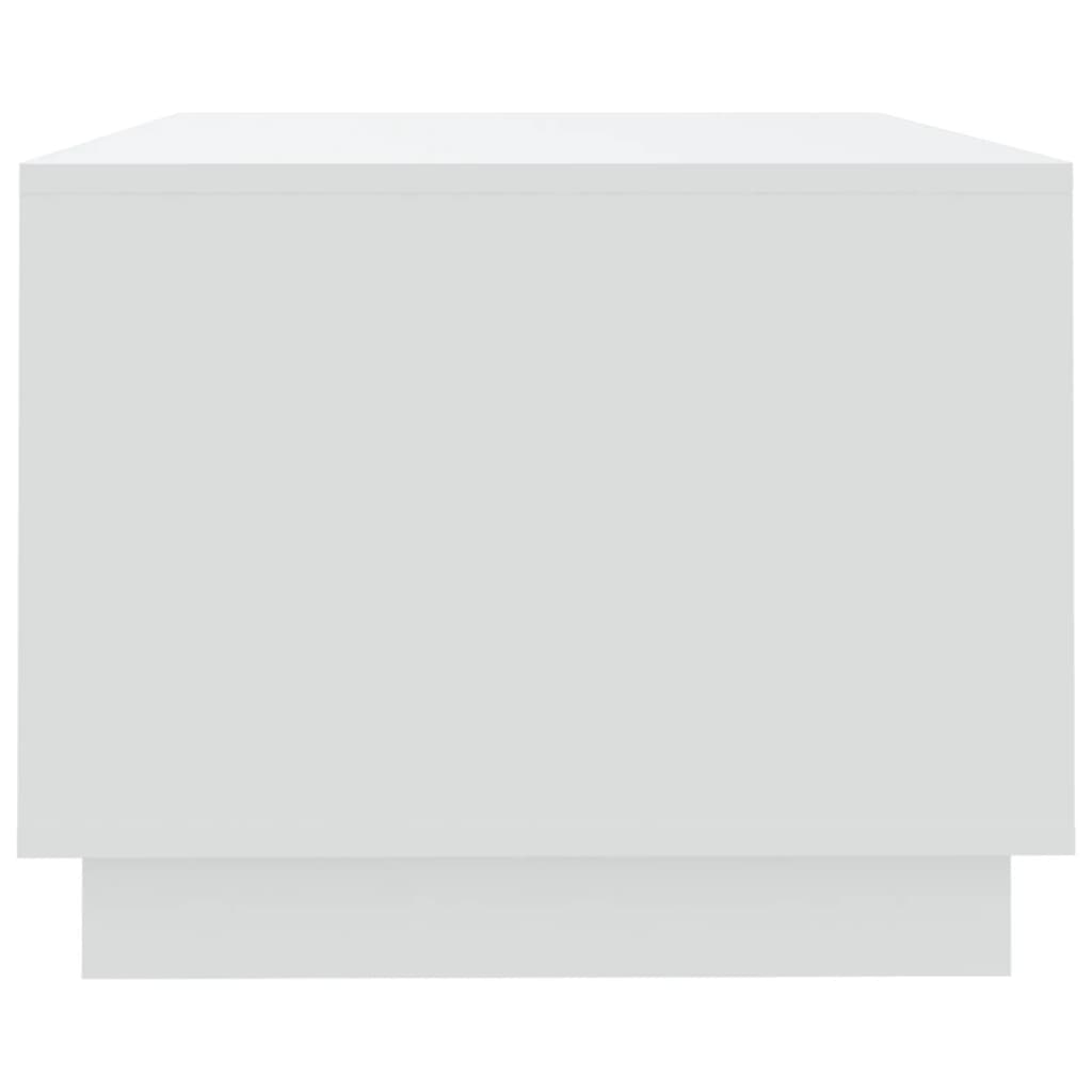 Couchtisch Weiß 102x55x43 cm Holzwerkstoff