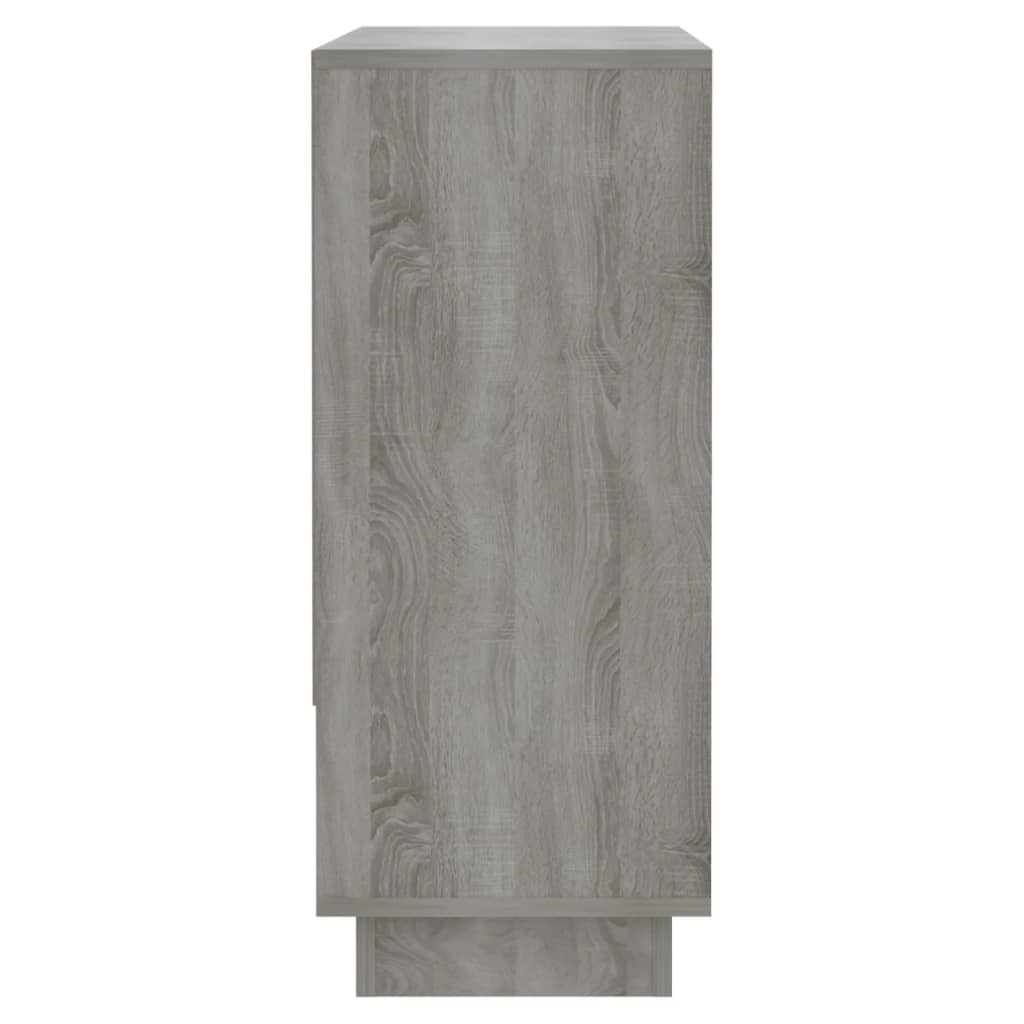 Sideboard Grau Sonoma 97x31x75 cm Holzwerkstoff