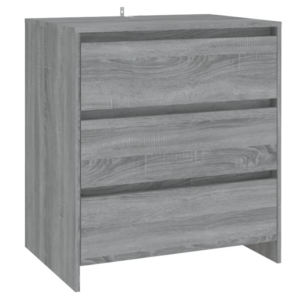 Sideboard Grau Sonoma 70x41x75 cm Holzwerkstoff