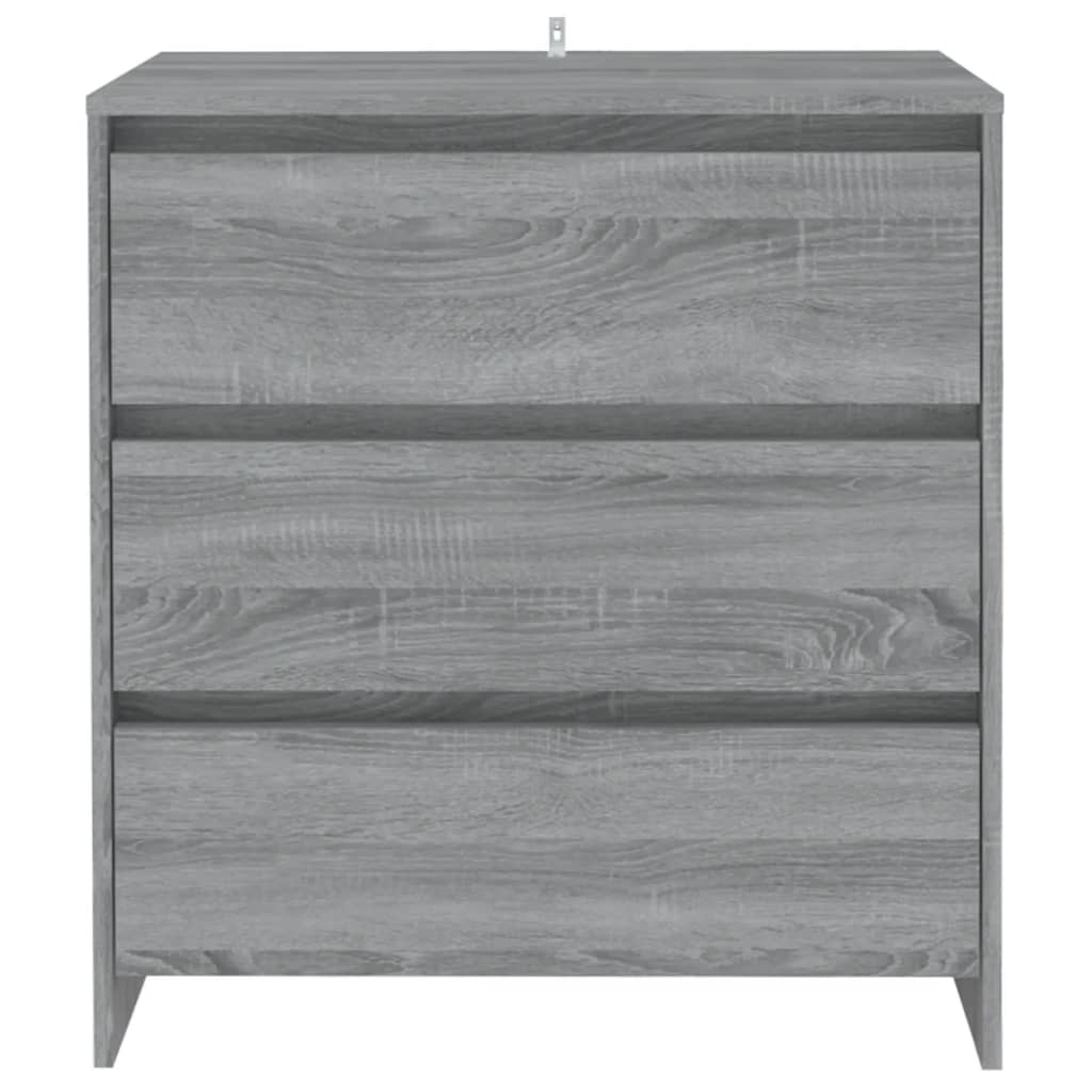 Sideboard Grau Sonoma 70x41x75 cm Holzwerkstoff