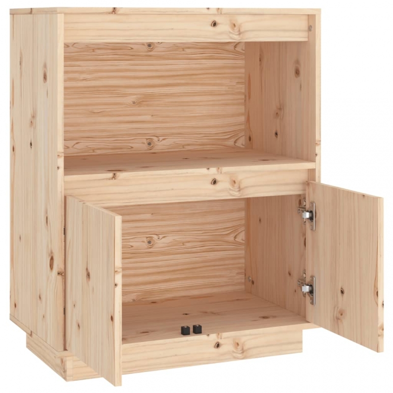 Sideboard 60x34x75 cm Massivholz Kiefer