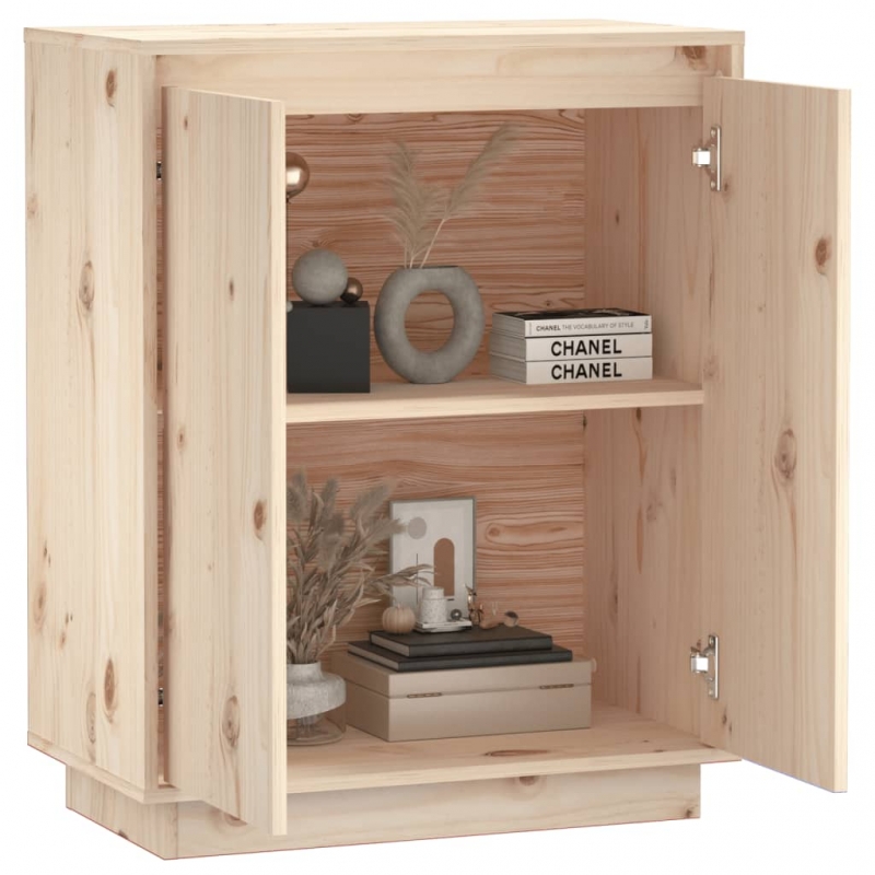 Sideboard 60x34x75 cm Massivholz Kiefer