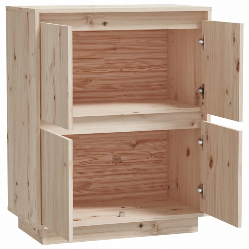 Sideboard 60x34x75 cm Massivholz Kiefer