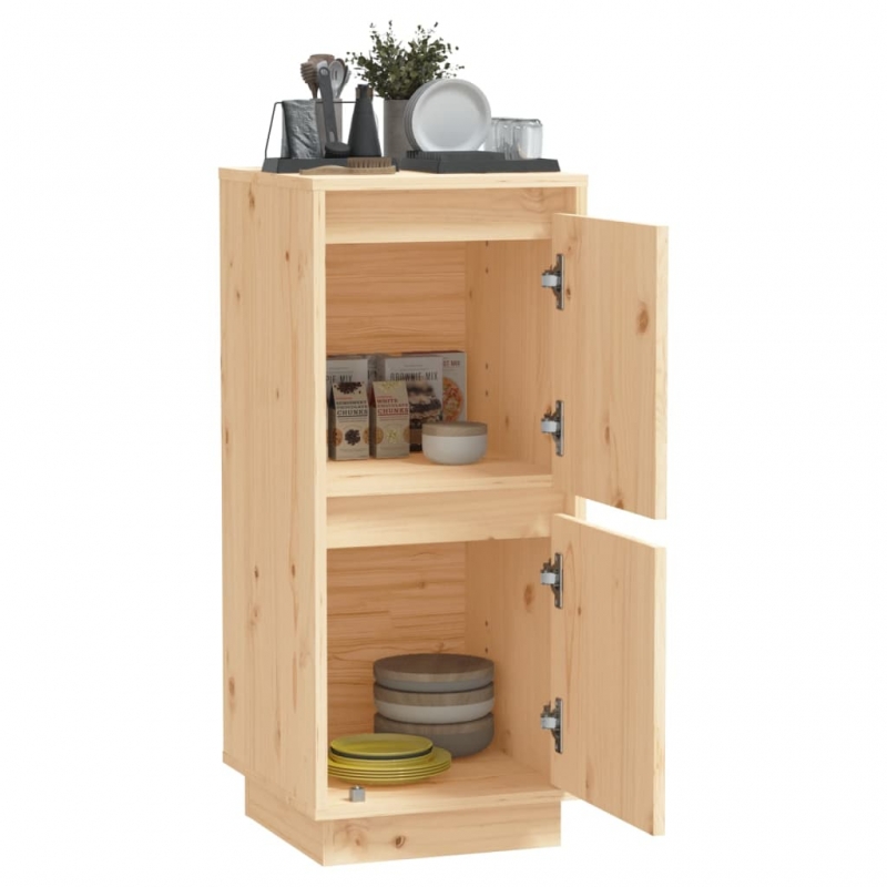 Sideboard 31,5x34x75 cm Massivholz Kiefer