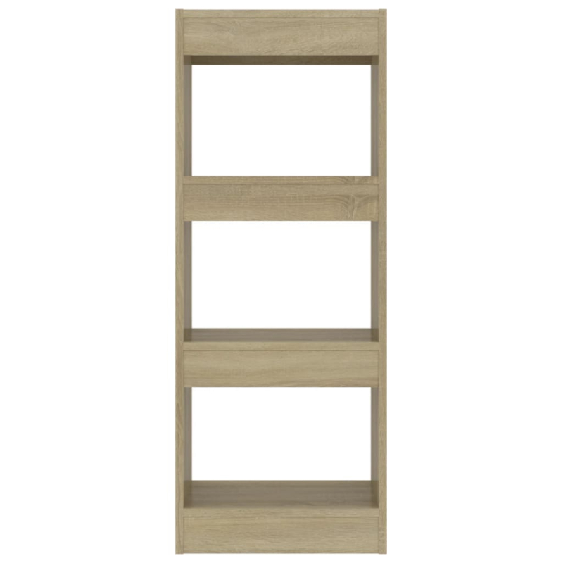 Bücherregal/Raumteiler Sonoma-Eiche 40x30x103 cm Holzwerkstoff