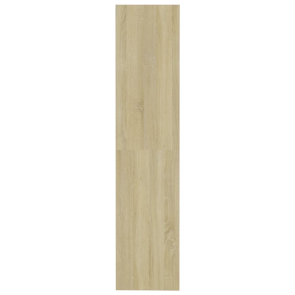 Bücherregal/Raumteiler Sonoma-Eiche 80x30x135 cm Holzwerkstoff