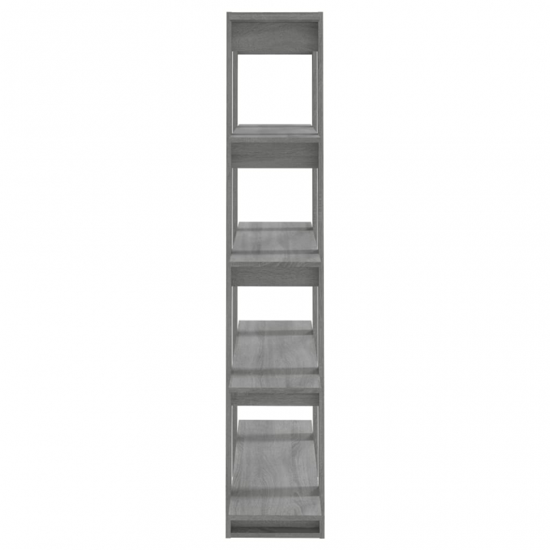 Bücherregal/Raumteiler Grau Sonoma 100×30×160 cm