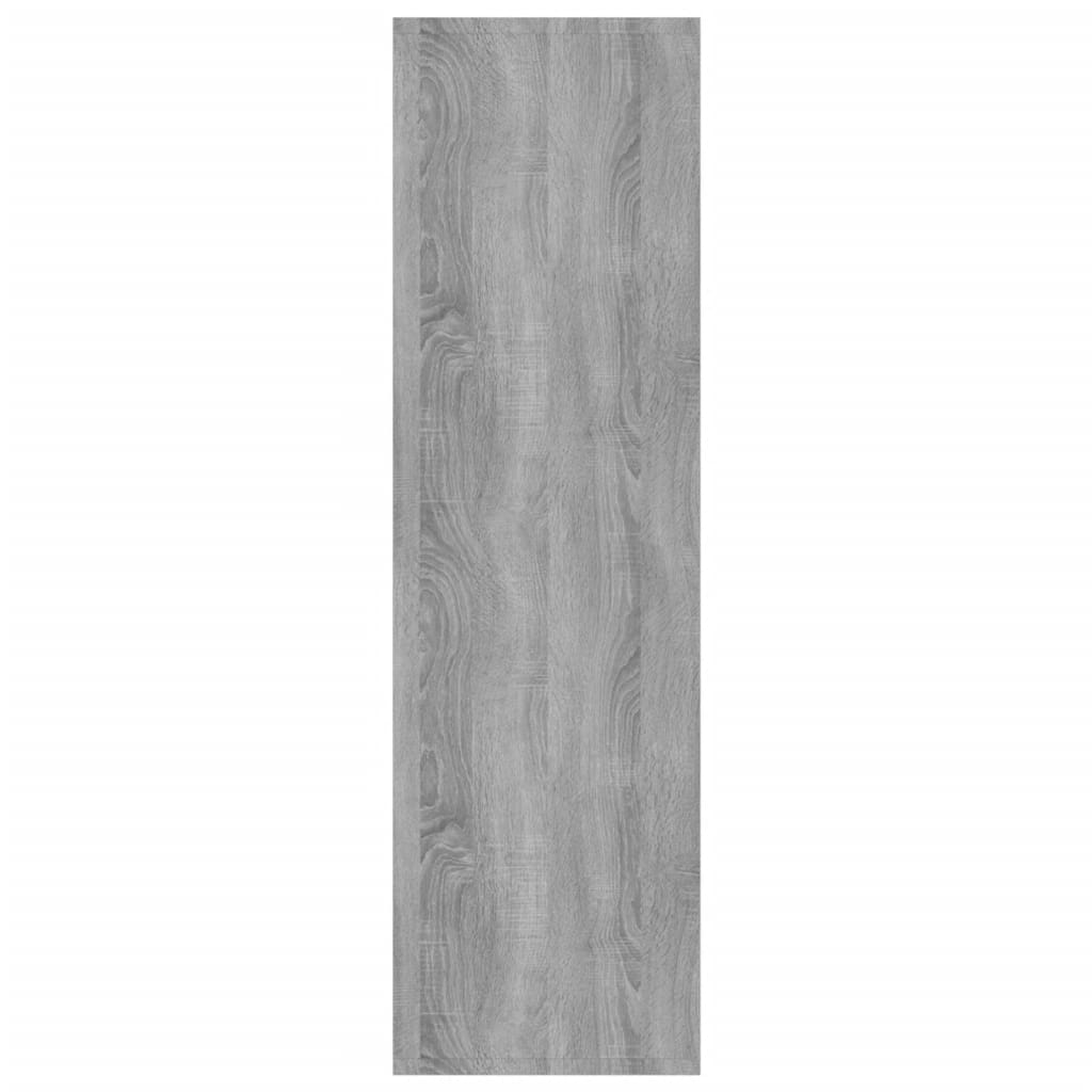 Bücherregal/Raumteiler Grau Sonoma 60x30x103 cm Holzwerkstoff