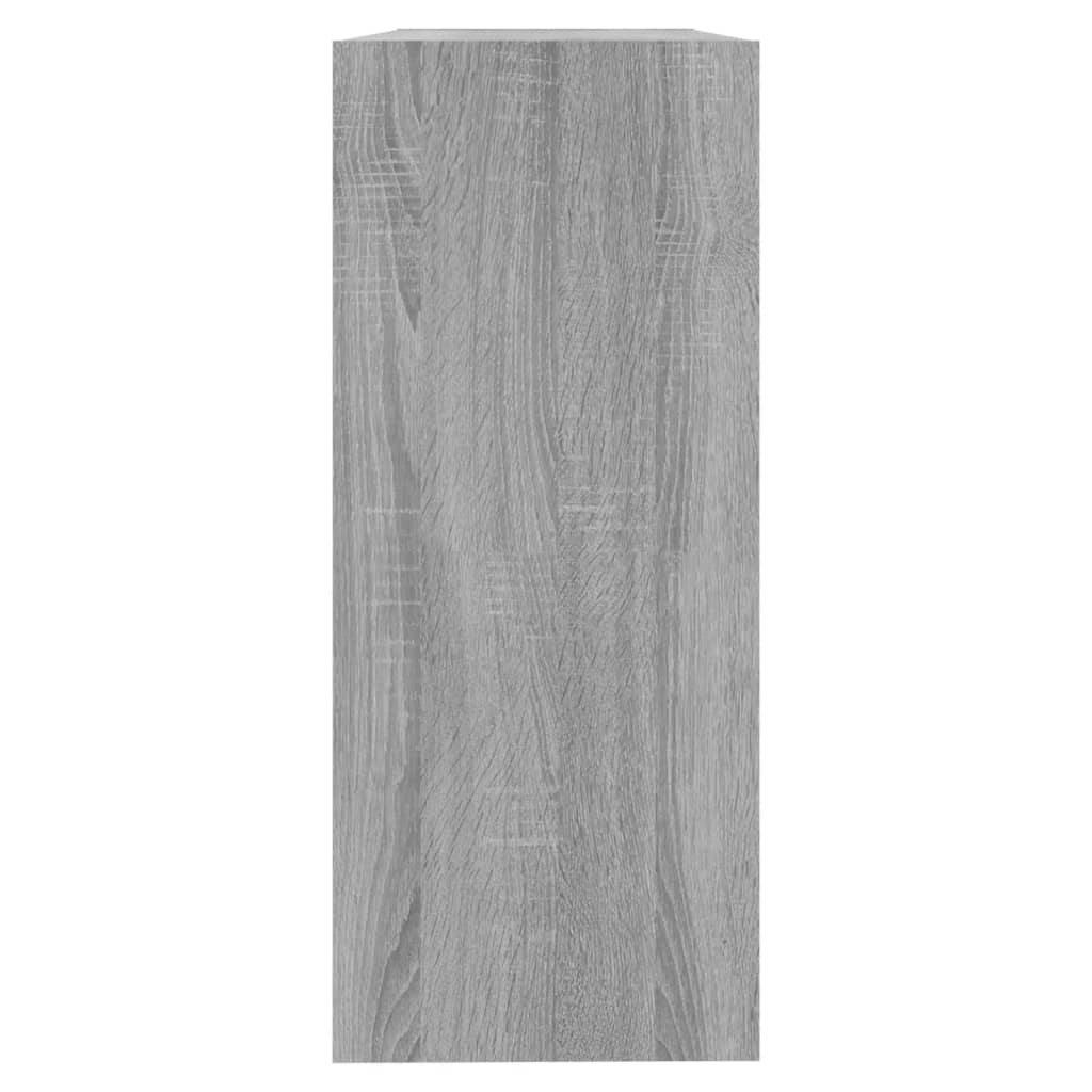 Bücherregal/Raumteiler Grau Sonoma 100x30x72 cm