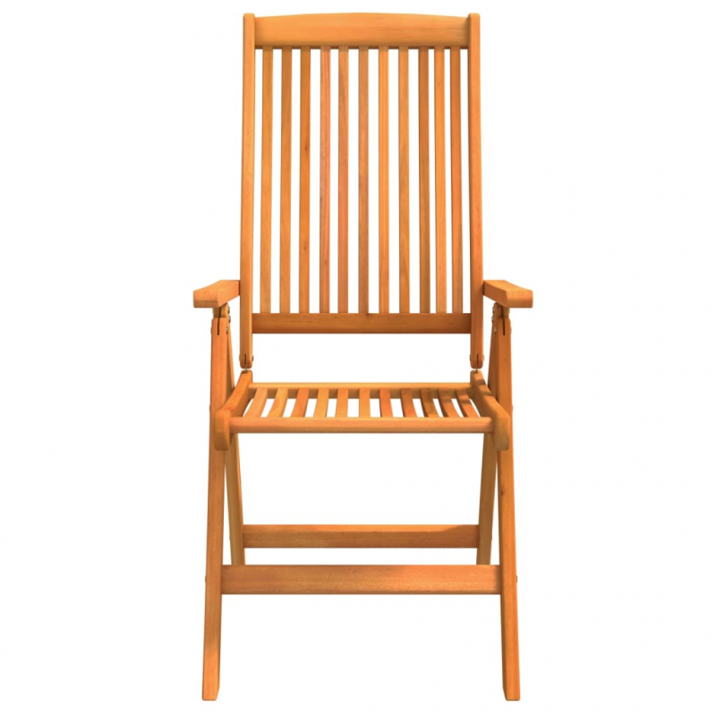 Klappbare Gartenstühle 2 Stk. Massivholz Eukalyptus