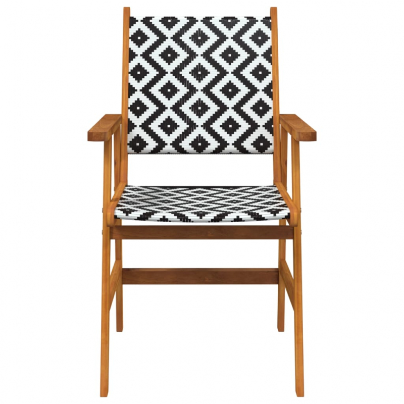 Gartenstühle 4 Stk. Massivholz Akazie