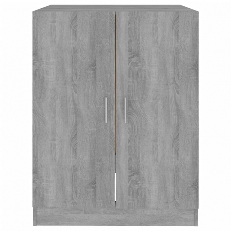 Waschmaschinenschrank Grau Sonoma 71x71,5x91,5 cm