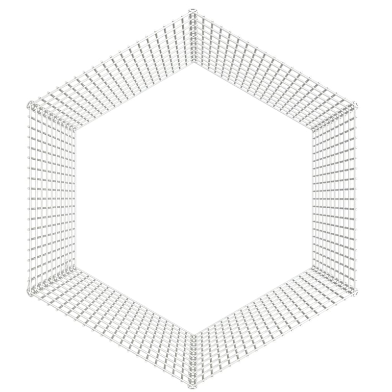 Freilaufgehege 6-teilig 54x100 cm Verzinktes Eisen