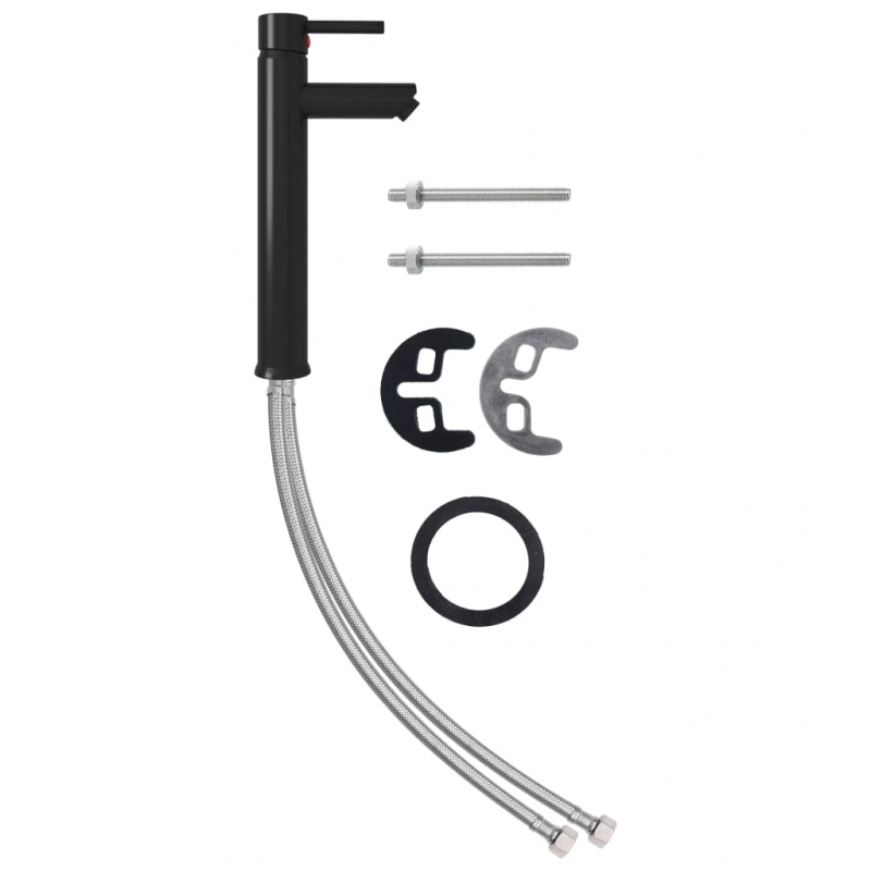 Badezimmer Waschbecken mit Wasserhahn und Ablaufgarnitur Gold