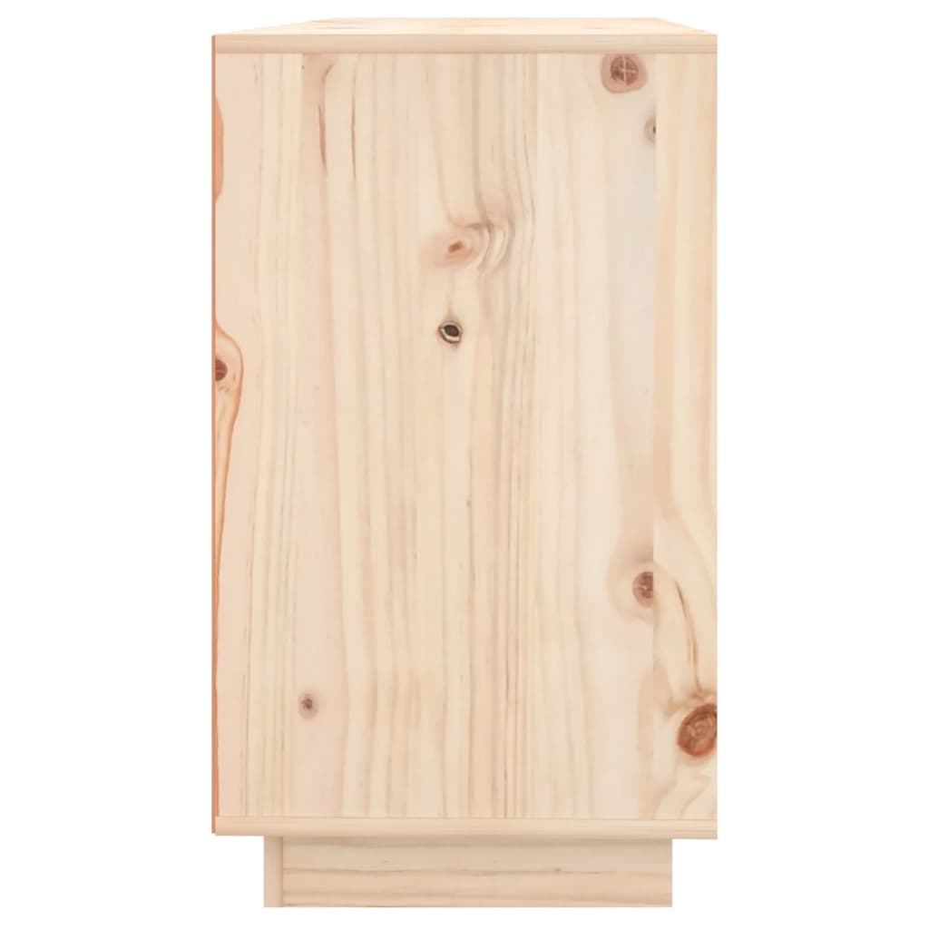 Sideboard 111x34x60 cm Massivholz Kiefer