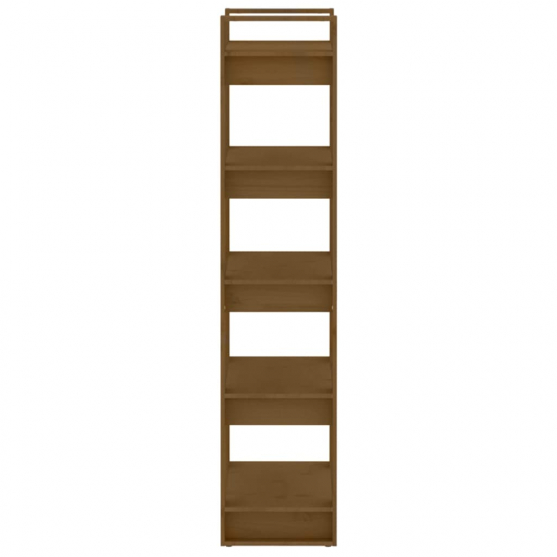 Bücherregal/Raumteiler Honigbraun 60x35x160cm Massivholz Kiefer
