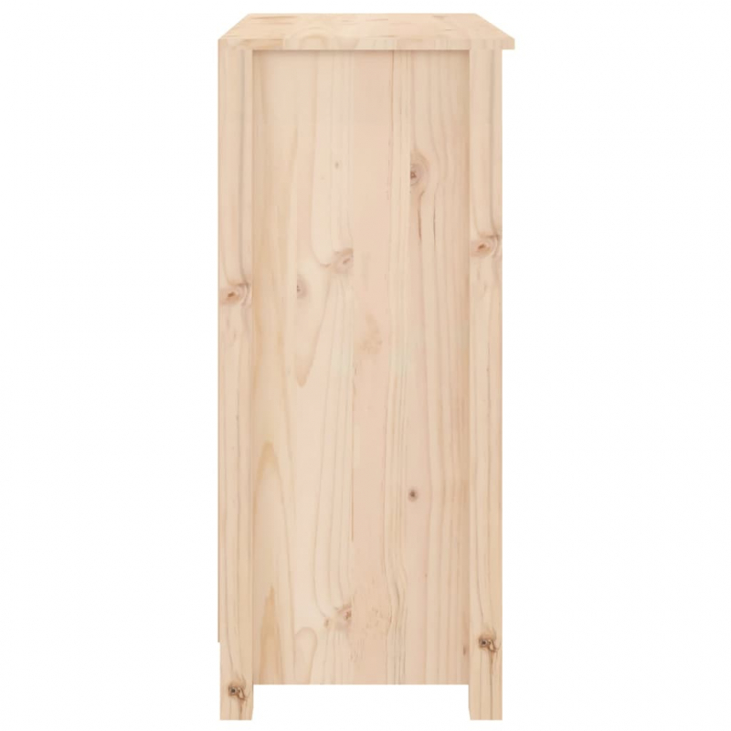 Sideboard 70x35x80 cm Massivholz Kiefer