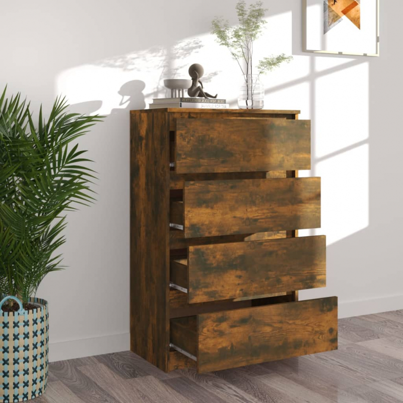 Sideboard Räuchereiche 60x35x98,5 cm Holzwerkstoff