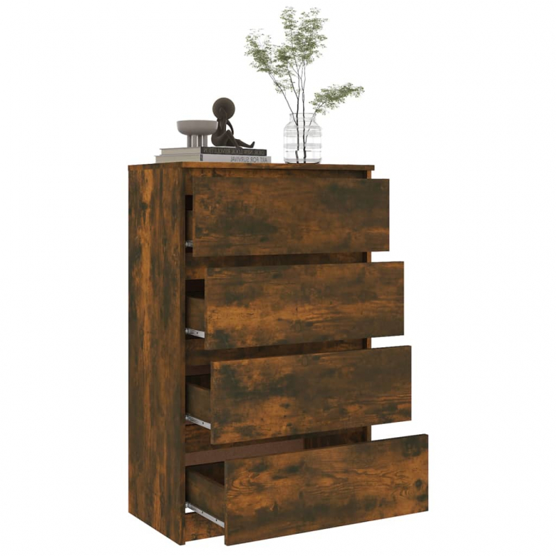 Sideboard Räuchereiche 60x35x98,5 cm Holzwerkstoff