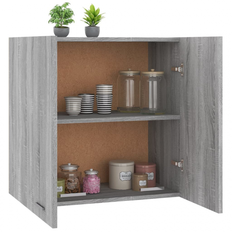 Hängeschrank Lyon Grau Sonoma 60x31x60 cm Holzwerkstoff