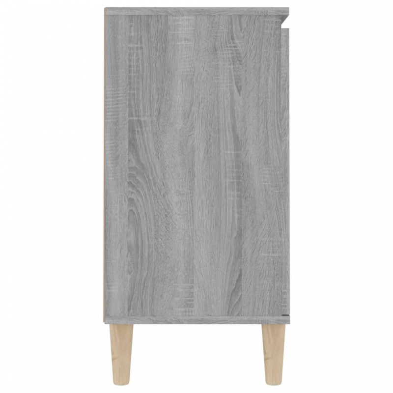 Sideboard Grau Sonoma 101x35x70 cm Holzwerkstoff
