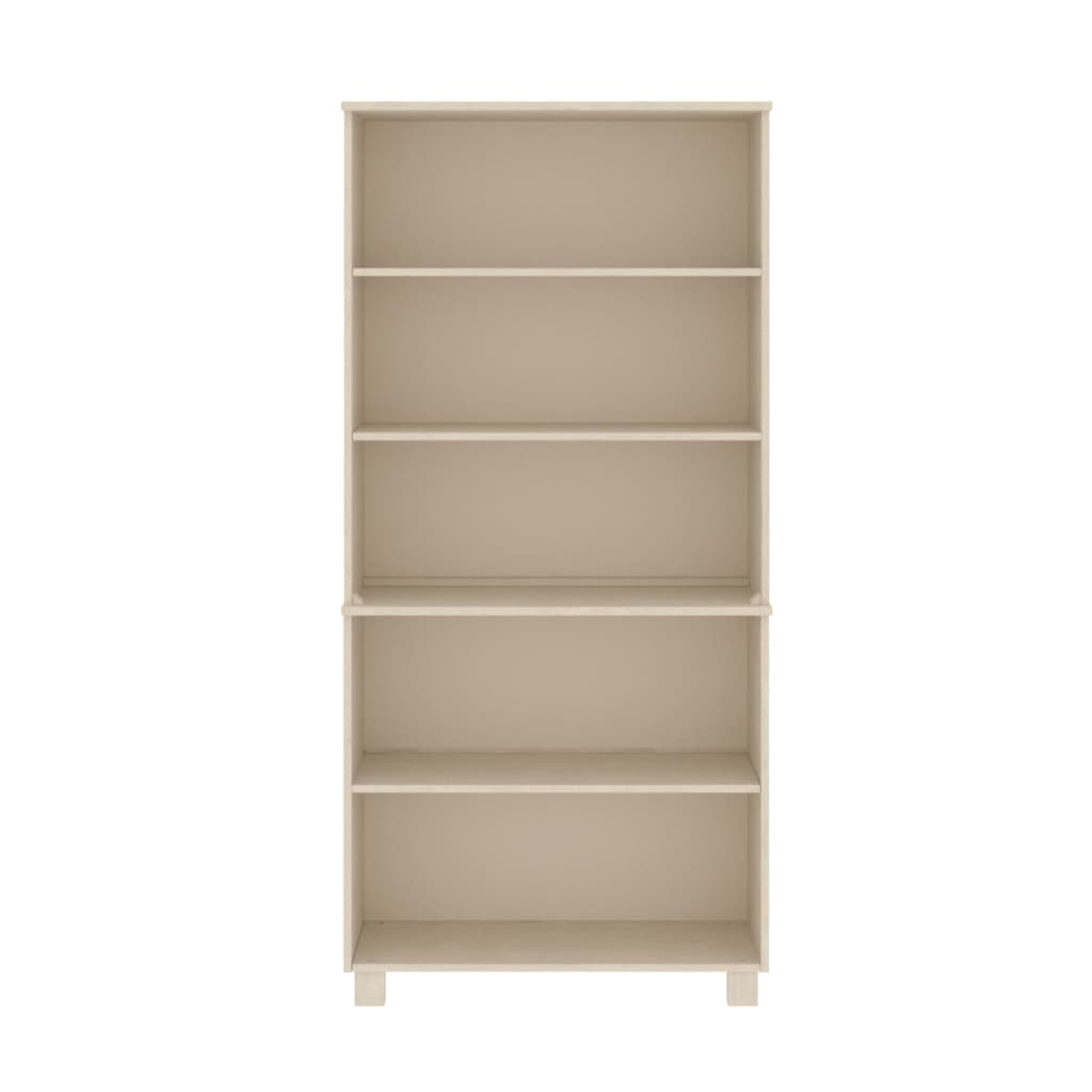 Highboard HAMAR Massivholz Kiefer Honigbraun