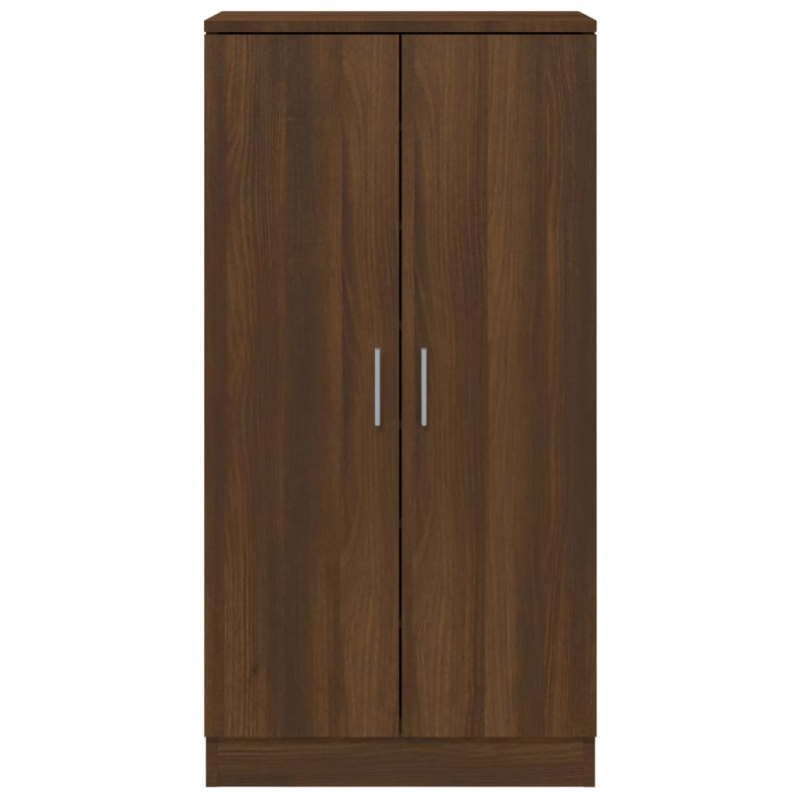 Schuhschrank Braun Eichen-Optik 55x35x108 cm Holzwerkstoff