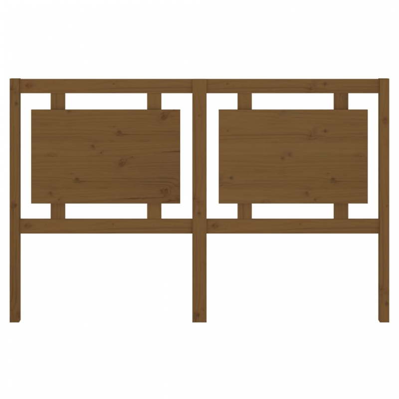 Kopfteil Honigbraun 155,5x4x100 cm Massivholz Kiefer