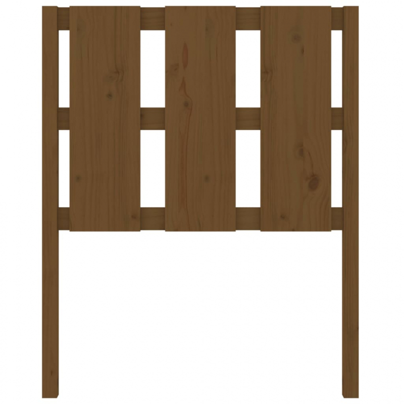 Kopfteil Honigbraun 80,5x4x100 cm Massivholz Kiefer