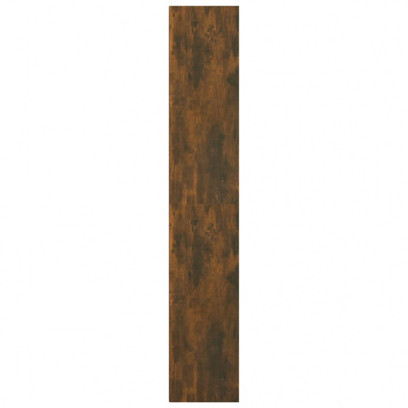 Bücherregal Räuchereiche 36x30x171 cm Holzwerkstoff