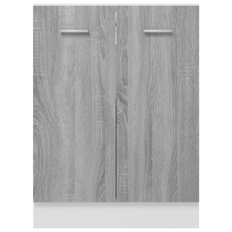 Unterschrank Lyon Grau Sonoma 60x46x81,5 cm Holzwerkstoff