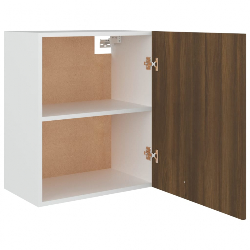 Hängeschrank Lyon Braun Eichen-Optik 50x31x60 cm Holzwerkstoff