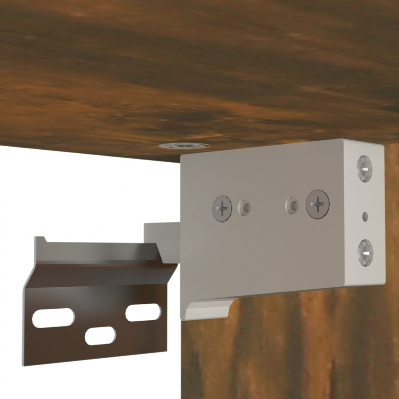 Hängeschrank Lyon Räuchereiche 80x31x60 cm Holzwerkstoff